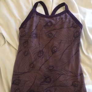 Lululemon racerback logo athletic top